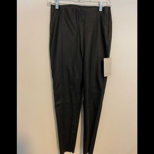 Zara faux leather leggings